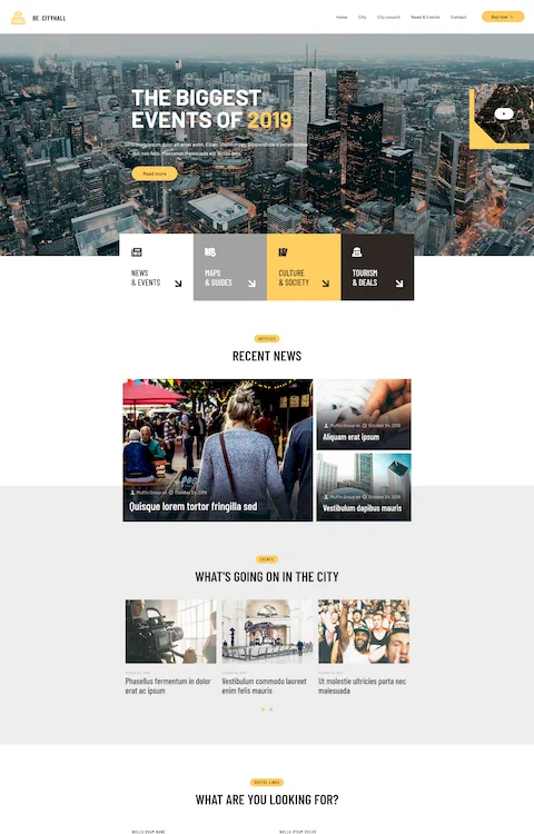 city hall cheap website design in dubai uae