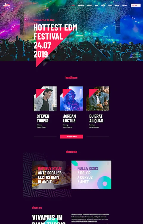 festival cheap website design in dubai uae