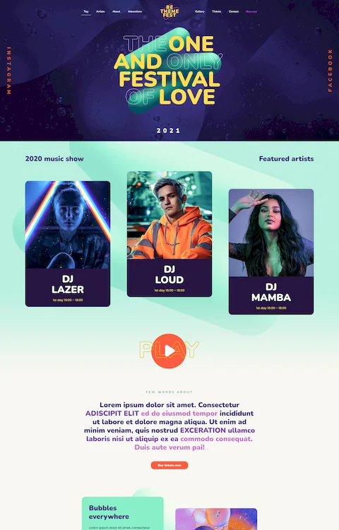 festival 2 cheap website design in dubai uae