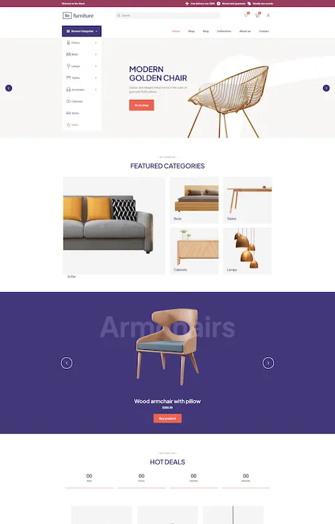 furniture store 2eco friendly cheap website design in dubai uae