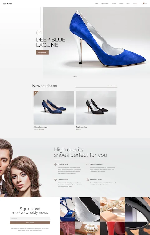shoes eco friendly cheap website design in dubai uae