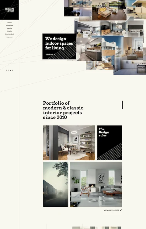 interior 4 cheap website design in