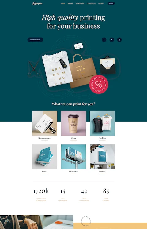 print 4 cheap website design in