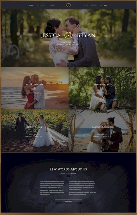 wedding videos cheap website design in