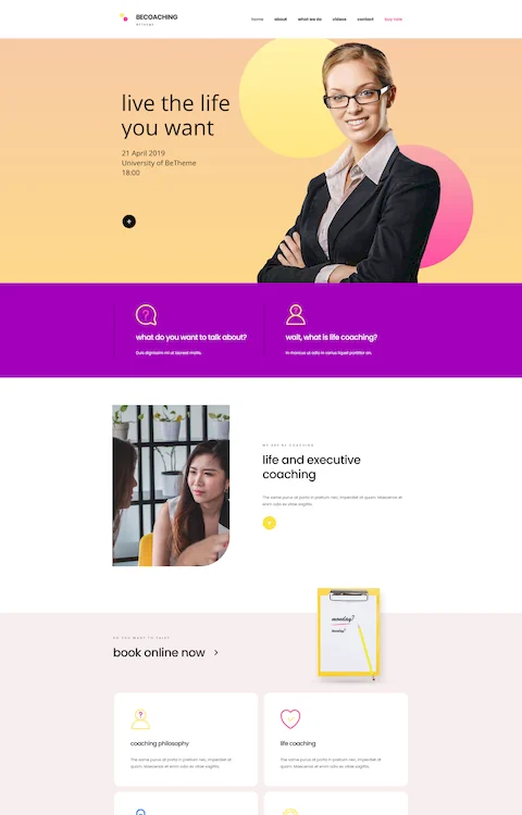 coaching 2 cheap website design in