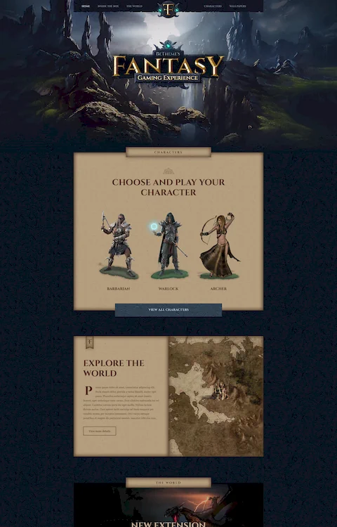 fantasy cheap website design in