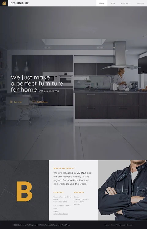 furniture 2 cheap website design in