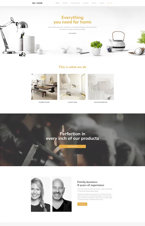 home cheap website design in