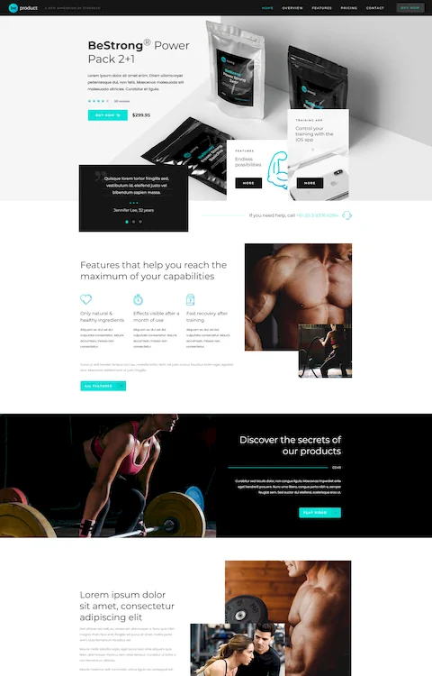 product cheap website design in