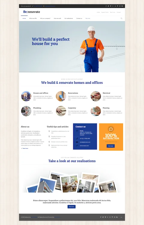 renovate cheap website design in