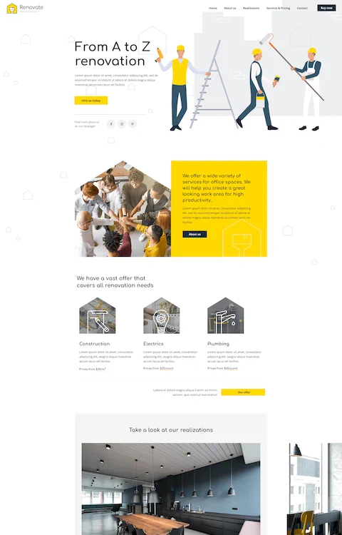 renovate 4 cheap website design in