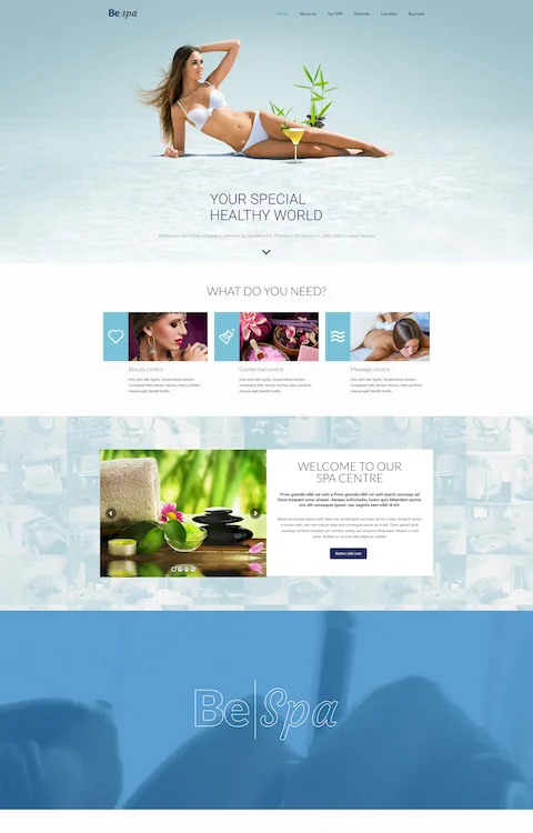 spa cheap website design in