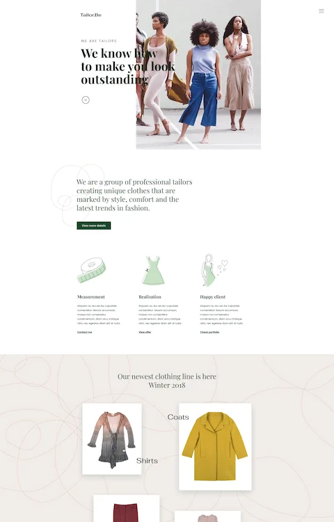 tailor 2 cheap website design in