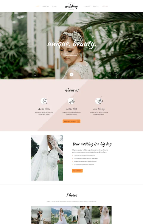 wedding dresses cheap website design in